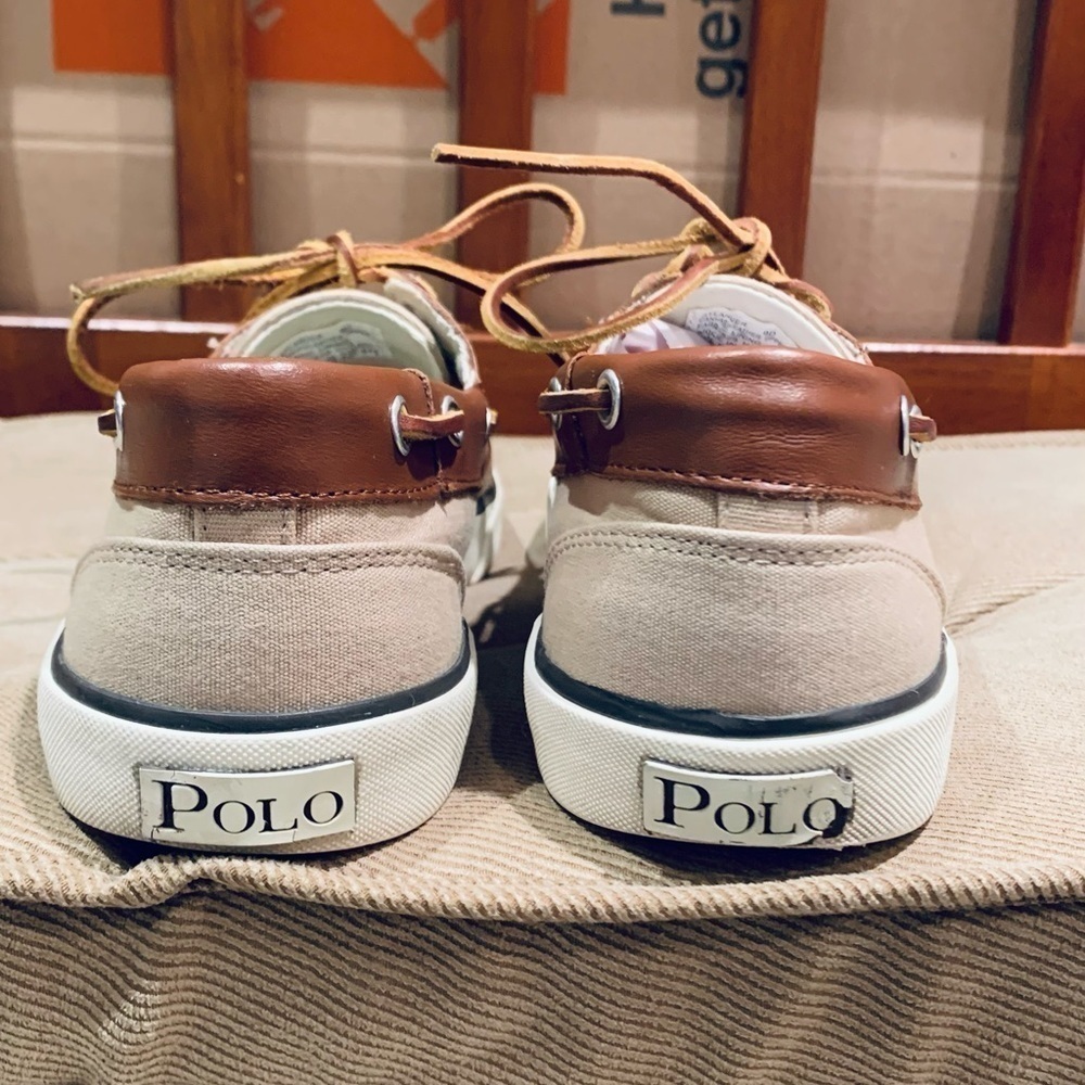 Polo By Ralph Lauren Boat Shoes. - Picture 13 of 13